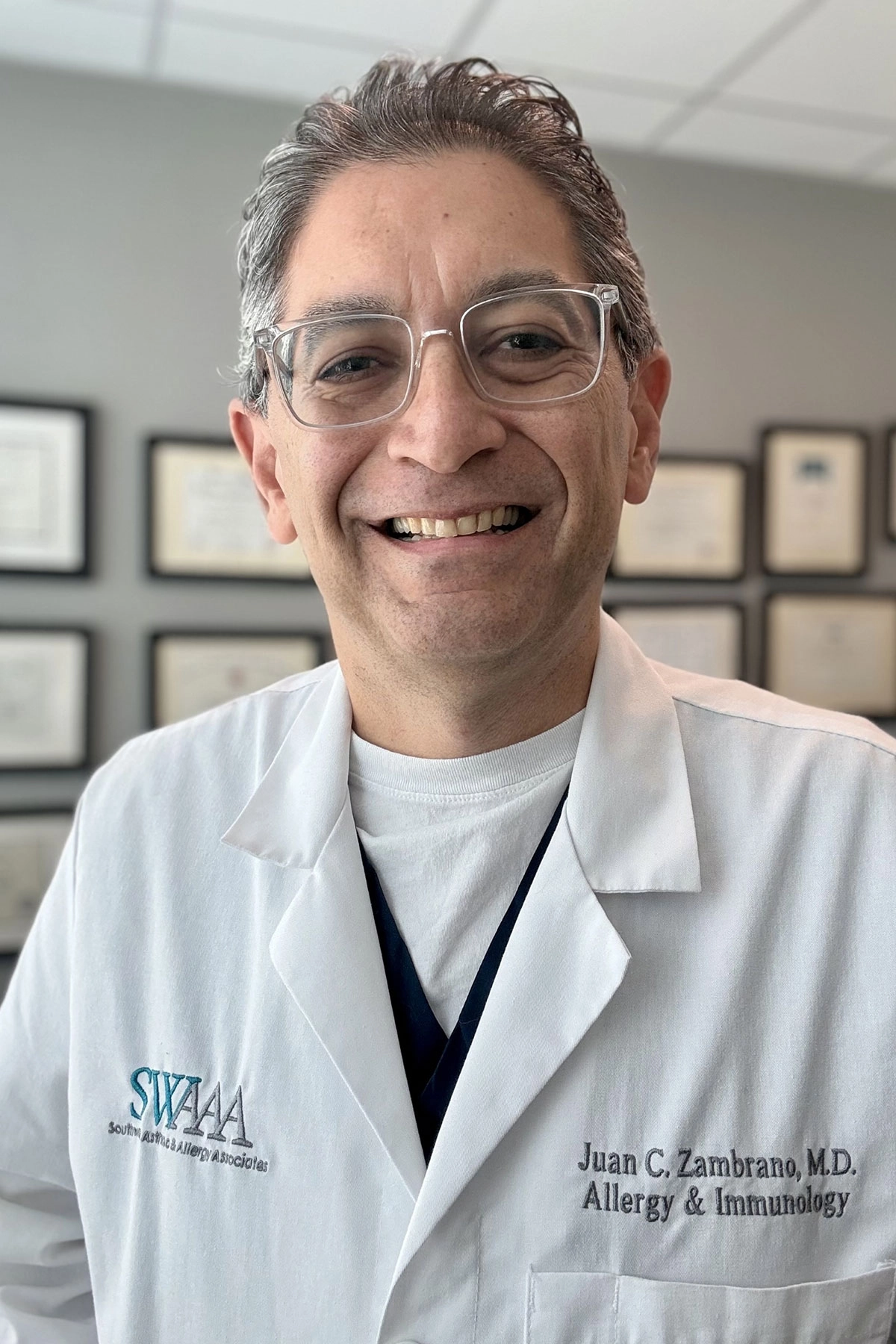 Dr. Juan C. Zambrano, MD, FAAAAI, FACAAI